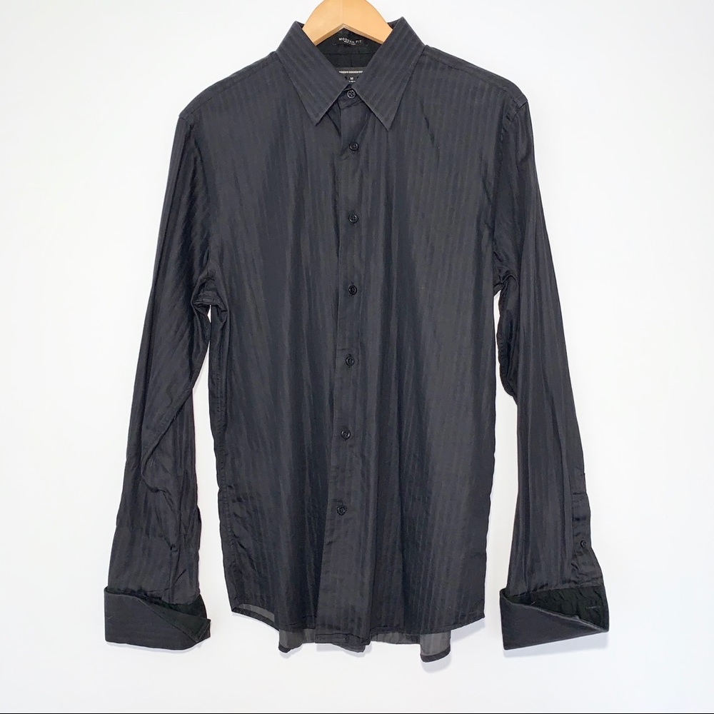 Express Modern Fit Dress Shirt Button Down Medium
